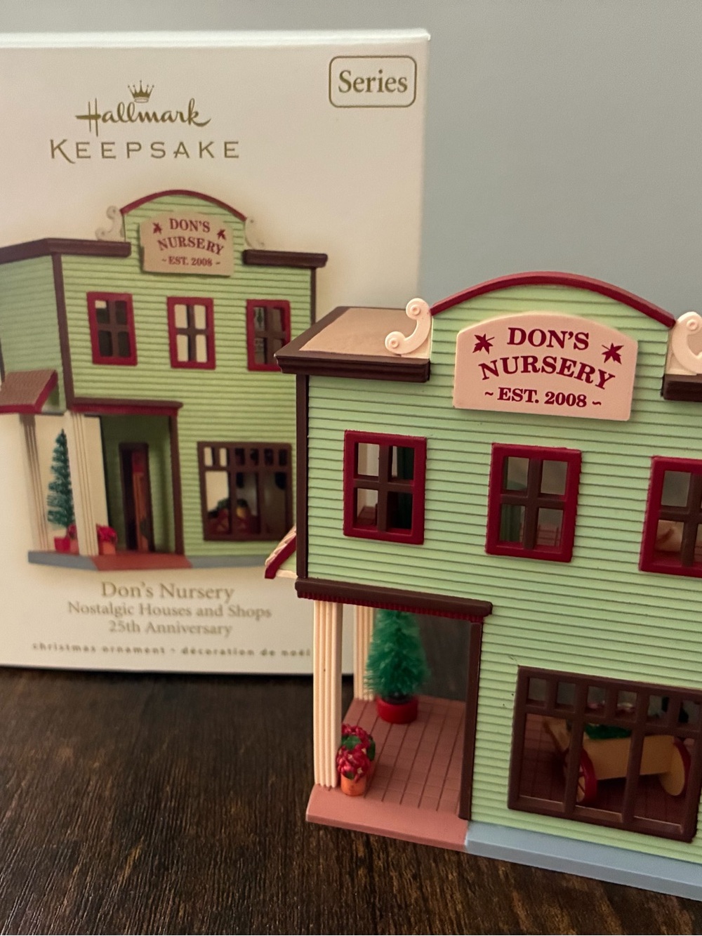 Hallmark 2008 Don's Nursery Ornament - NIB
